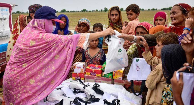 Pakistan : près de 650.000 femmes enceintes dans les zones touchées par les inondations